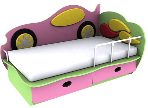 Детская кровать машина от фабрики Ренессанс